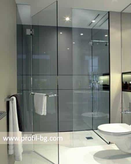 Glass shower cabin and glass shower enclosure 11