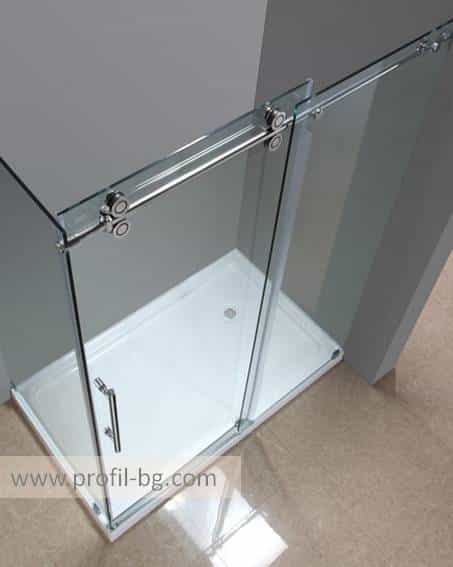 Glass shower cabin and glass shower enclosure 48