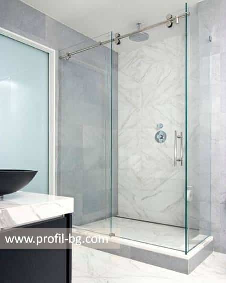 Glass shower cabin and glass shower enclosure 49