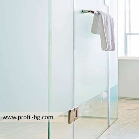 Glass shower cabin and glass shower enclosure 2