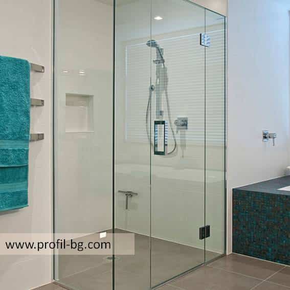 Glass shower cabin and glass shower enclosure 3