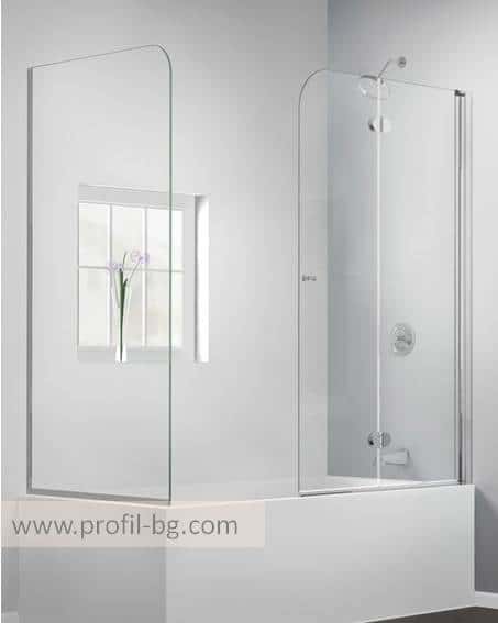 Glass shower cabin and glass shower enclosure 14