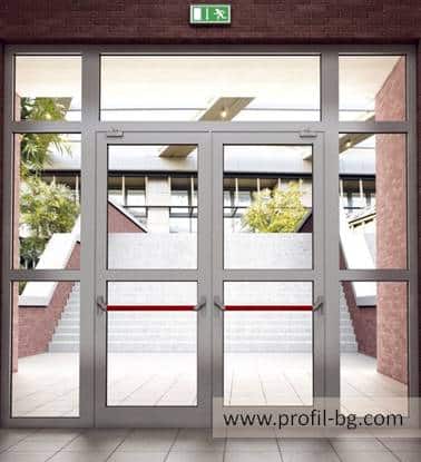 Entrance doors - PVC & aluminium 15