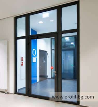 Entrance doors - PVC & aluminium 16