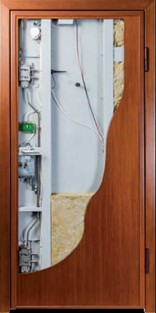 Armored steel doors for a house 33