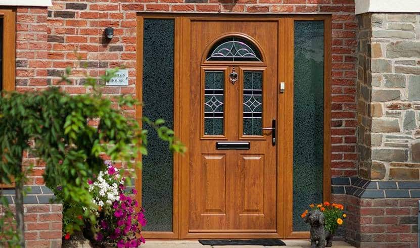 Armored steel doors for a house 46