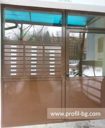 Entrance doors - PVC & aluminium 34