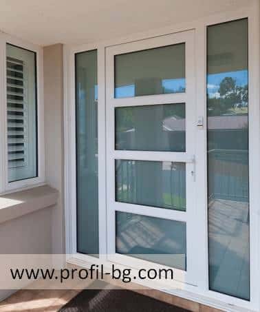 Entrance doors - PVC & aluminium 9