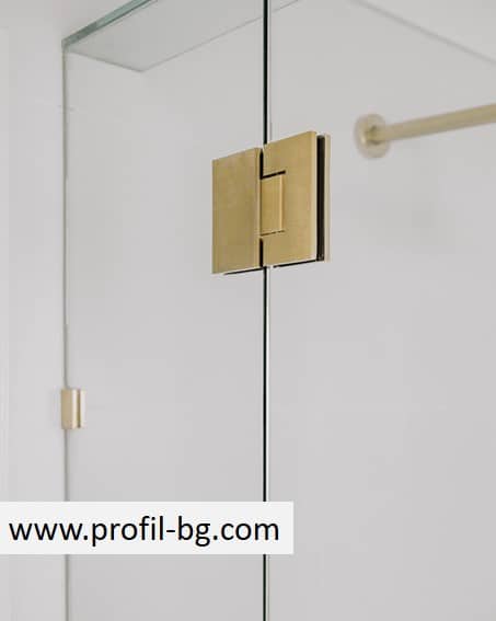 New colors of hardware for glass shower cabin 4
