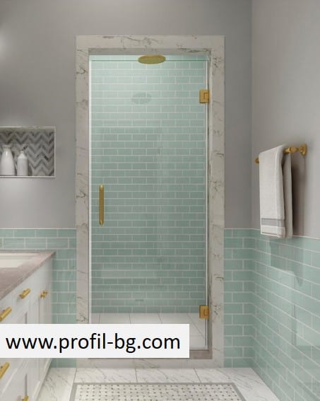 New colors of hardware for glass shower cabin 7